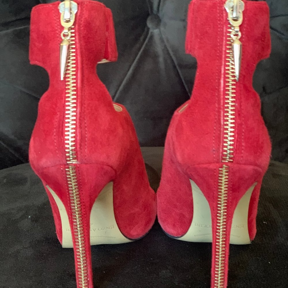Red High Heels - Size 4 1/2